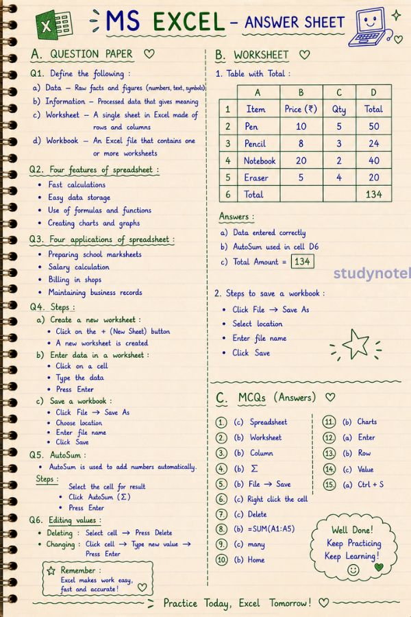 ms excel